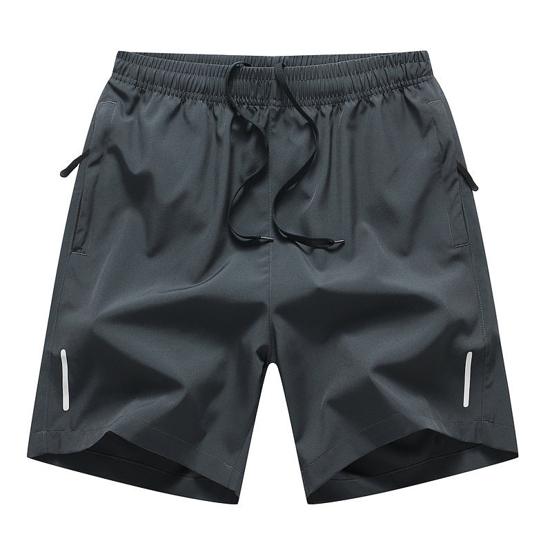 Men's Loose Ice Silk Quick Drying Minimalist Sports Shorts