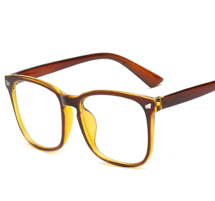 Classic flat mirror, rice nail glasses frame