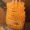 Natural Beeswax Heart Sutra Bracelet Crafts Accessories