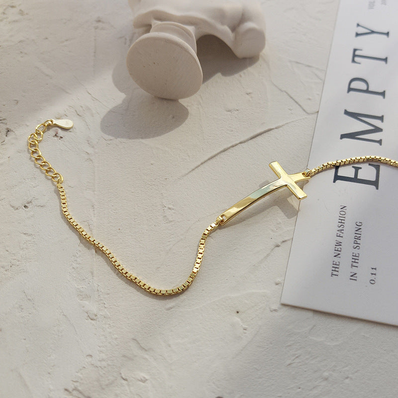 Cross 18K Gold Plated Bracelet