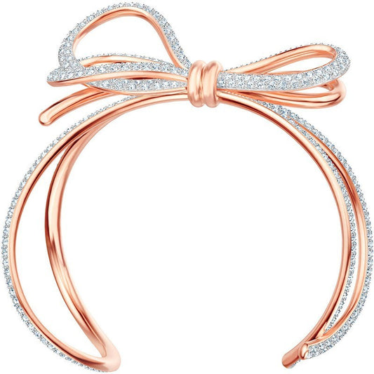 Rose gold bow bracelet