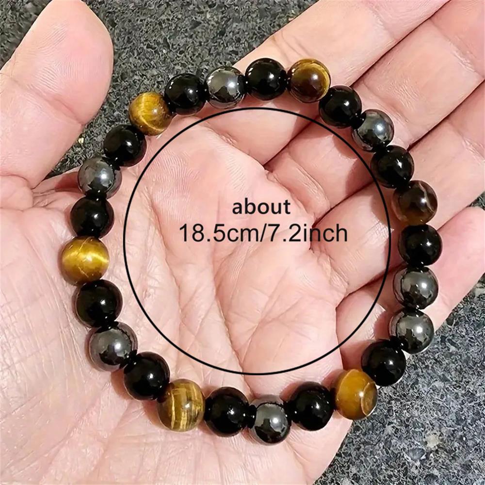 Same Unisex Style Couple Tigereye Protection Bracelet