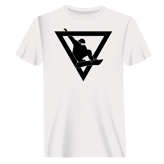 Snowboarder Geometry T-Shirt for Men