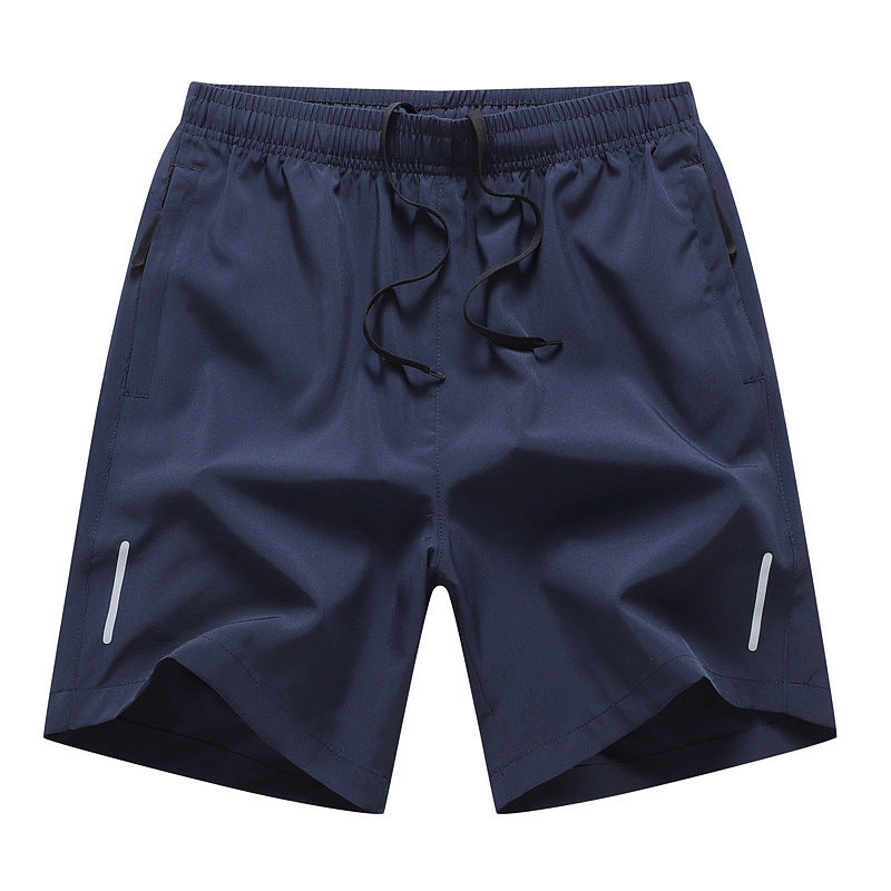 Men's Loose Ice Silk Quick Drying Minimalist Sports Shorts