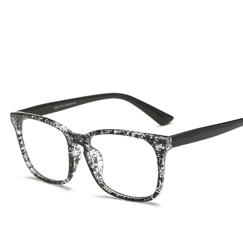 Classic flat mirror, rice nail glasses frame
