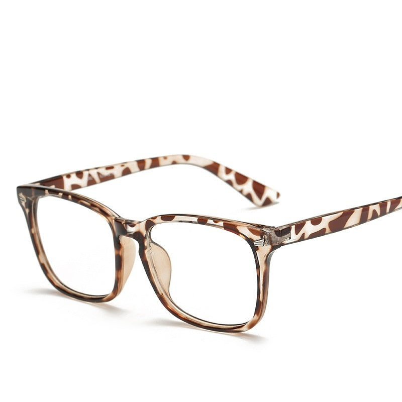 Classic flat mirror, rice nail glasses frame