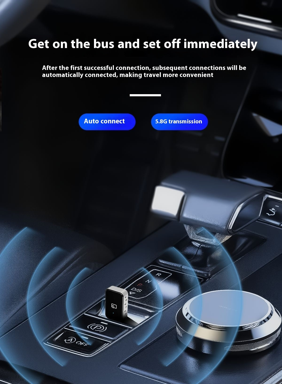 Wireless Carplay Adaptor Android Auto Vehicle Interconnection Wired To Wireless Carplay Smart Box