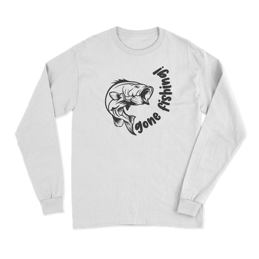 Gone Fishing v1 Men Long Sleeve Shirt