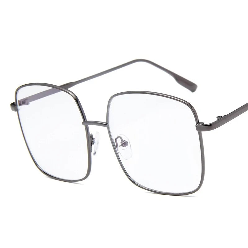 Square Oversized Glasses Frame Women