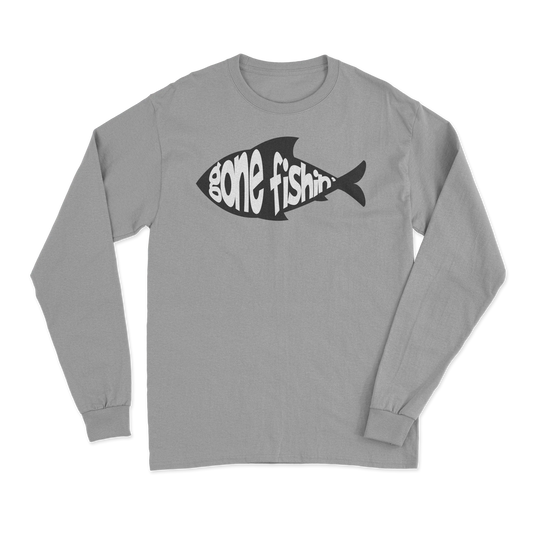 Gone Fishing v3 Men Long Sleeve Shirt
