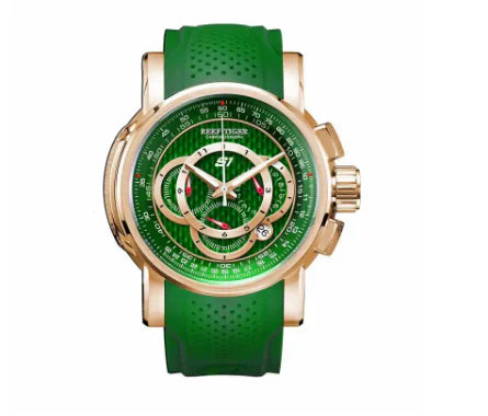 RT Designer Sport Rose Gold Watches for Men