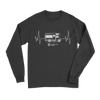 Camping Cardiogram Men Long Sleeve Shirt