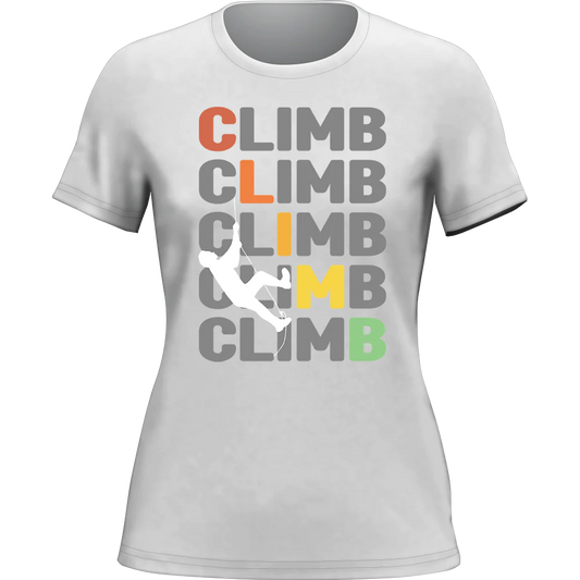 Climbbbbb T-Shirt for Women