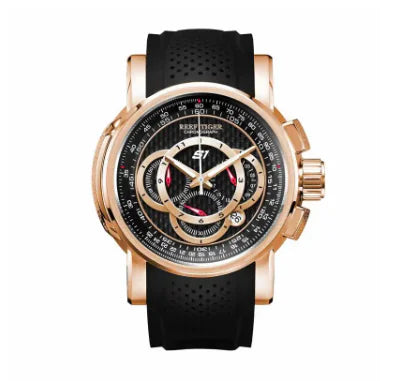RT Designer Sport Rose Gold Watches for Men