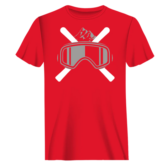 Ski Goggles T-Shirt for Men