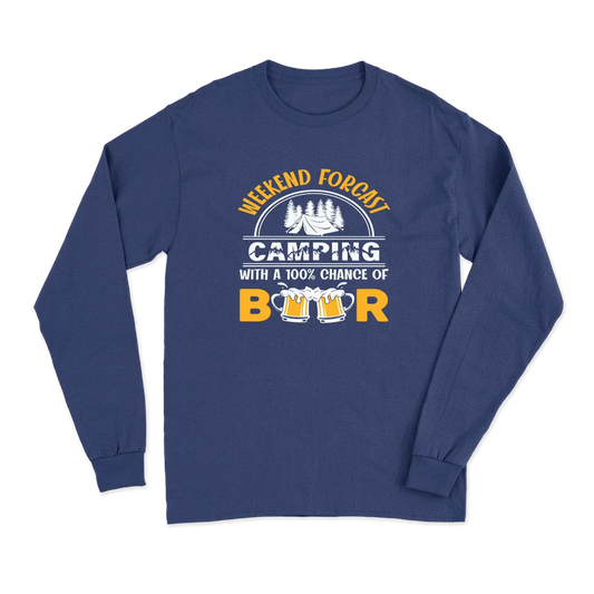Weekend Forecast Men Long Sleeve T-Shirt