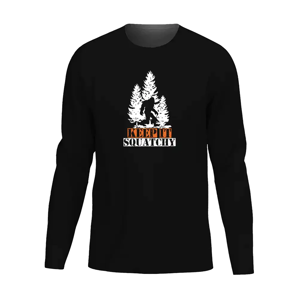 Keep It Squatchy Men Long Sleeve Shirt