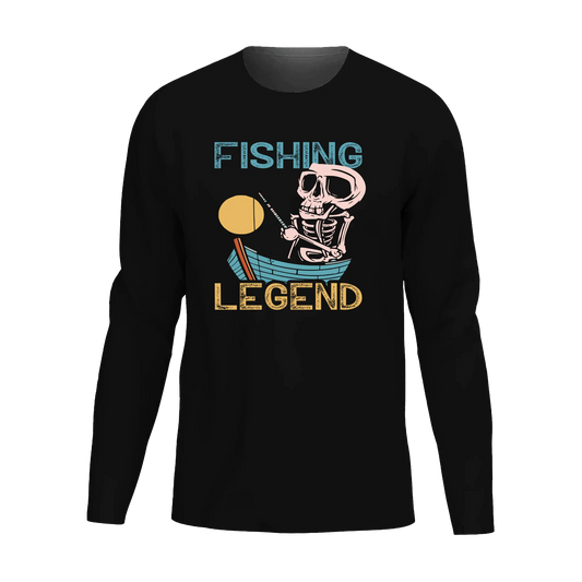 Fishing Legend Men Long Sleeve Shirt