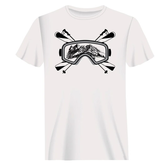 Ski Goggles T-Shirt for Men