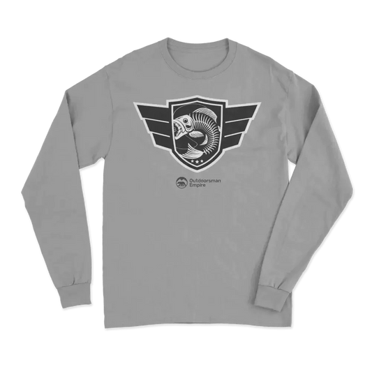 Fishing Air Force Men Long Sleeve Shirt