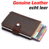 RFID Blocking Men Wallet ID Card Holder