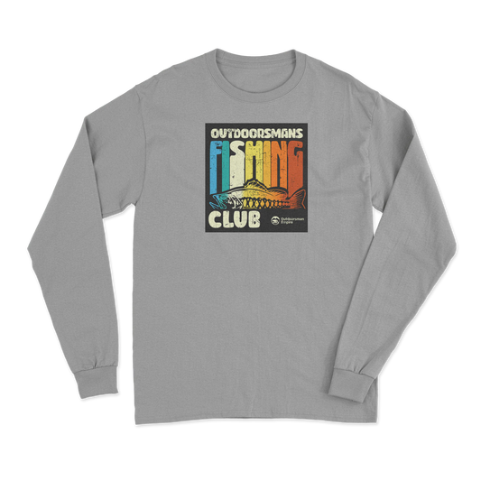 Outdoorsman Fishing Club Men Long Sleeve Shirt