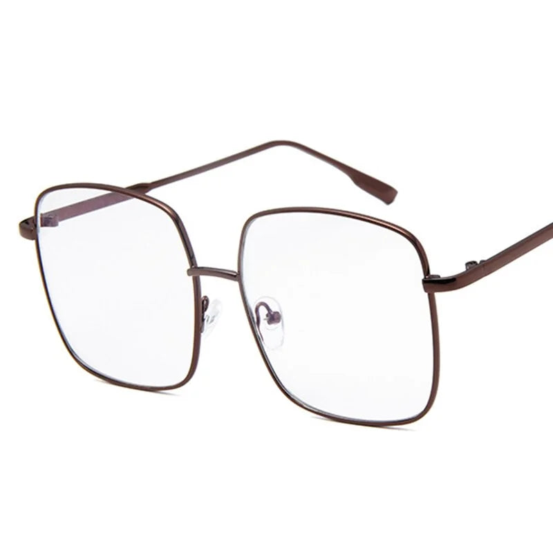Square Oversized Glasses Frame Women