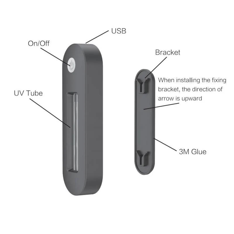 3W UV Disinfection Lamp