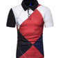 Printed Short-sleeved Lapel T-shirt POLO Shirt