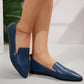 Simple Pointed Snake Pattern Flat Pumps Foreign Trade Slip-on Lazy Shoes
