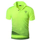 Men's Sports T-shirt Polo Shirt Short Sleeve Red Shirt Golf Tennis