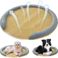 Cooling Mat For Cats - Rattan Pet Bed With Breathable Cushion And Summer Mattress