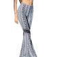 Boho Flare Print Pants for Women