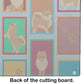 Lots of Orange Pomeranian Glass Cutting Board