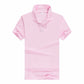 Cotton-polyester Polo Shirt Short-sleeved Work Clothes Custom Printed Culture Advertising Shirt Business Attire Lapel T-shirt Embroidery