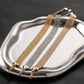 Titanium Steel Woven Bracelet Non-fading Flat Mesh Chain Unisex Bracelet