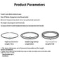 Elastic Contraction Rope Broken Window Cullet Tungsten Steel Bracelet