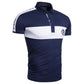 Casual Stitching Shirt Short-sleeved T-shirt Summer Embroidery Advertising Shirt