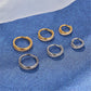 G23 Stainless Steel High-grade Piercing Jewelry Zircon Nose Ring
