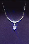 1 Carat 925 Sterling Silver Moissanite Necklace - Real Vision