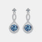 1 Carat Moissanite 925 Sterling Silver Earrings - Real Vision