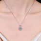 1 Carat Moissanite 925 Sterling Silver Necklace - Real Vision