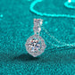 1 Carat Moissanite 925 Sterling Silver Necklace - Real Vision