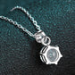 1 Carat Moissanite 925 Sterling Silver Necklace - Real Vision