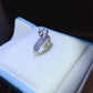 1 Carat Moissanite 925 Sterling Silver Ring - Real Vision