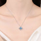 1 Carat Moissanite Floral Pendant Necklace - Real Vision