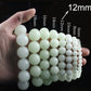 Glowing Night Pearl Beads Bracelet Hot Gold Night Pearl Fluorite Jewelry Natural Six-Word Mantra Night Gemstone Bracelet