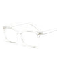 Classic flat mirror, rice nail glasses frame