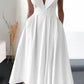 Summer Sleeveless Waist Pocket Large Swing Dress