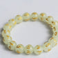Glowing Night Pearl Beads Bracelet Hot Gold Night Pearl Fluorite Jewelry Natural Six-Word Mantra Night Gemstone Bracelet